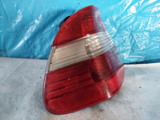 light BMW E46 sedan 115946B left rear part