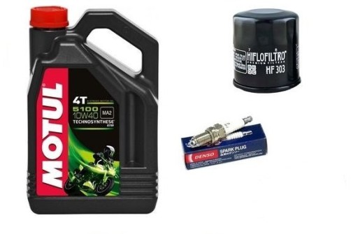 Масло Motul Фільтр Свічки запалювання TRIUMPH TT 600 00-03