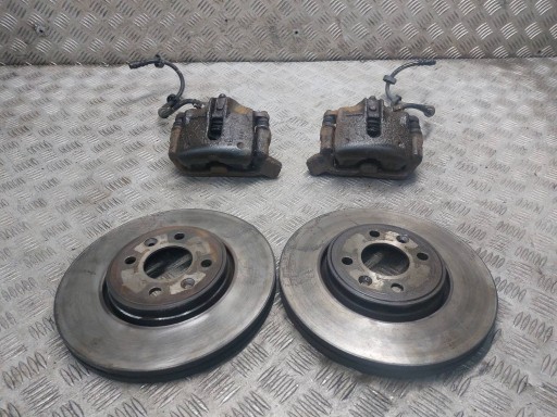 discs brake front + calipers RENAULT MEGANE and LIFT 1.6 16V