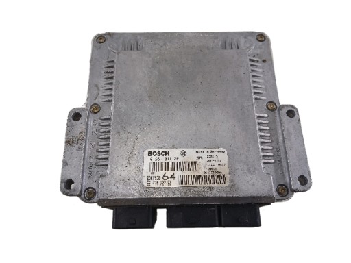 PEUGEOT 307 2.0 HDI control unit of the engine 9647472780