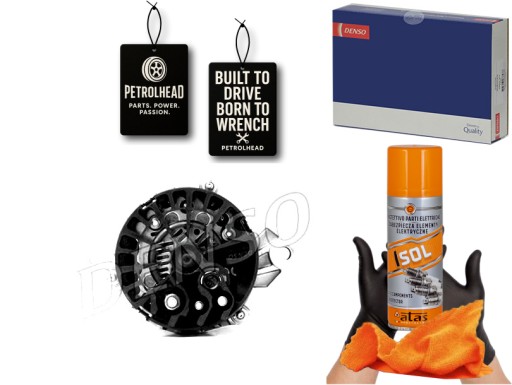 DENDAN509#ECS-PCP+K - Генератор (14в 130а) opel astra h astra h gtc sig #petrolhead pro+ kit4