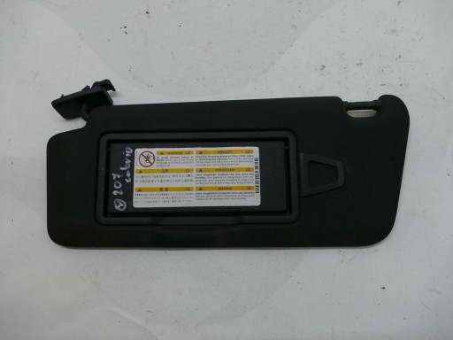 MERCEDES W207 A207 blende abdeckung sonnen links