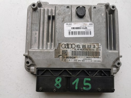 AUDI A4 B8 2.0TDI 0281017392 03L906018JR computer