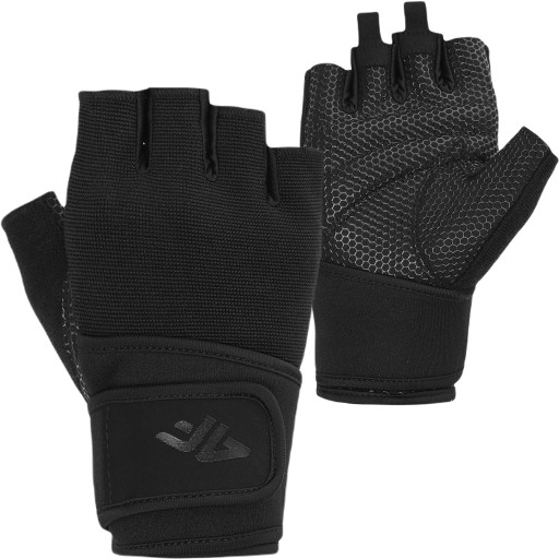 Велорукавички 4F S чорні