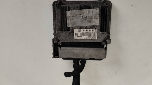 Vw golf vi plus + компьютерный контроллер двигателя 03c906027ba 0261s05812