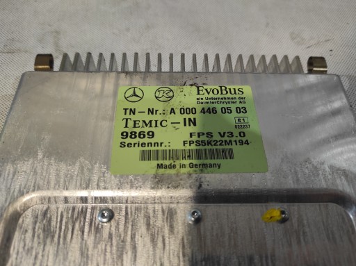 Computer modul Bedienteil EVOBUS MERCEDES A0004460503