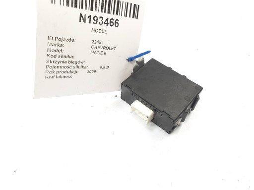 module IMMO 89780-B1020 CHEVROLET MATIZ II