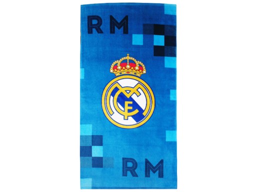 ПЛЯЖНИЙ РУШНИК REAL MADRID 70 x 140 BLUE RM