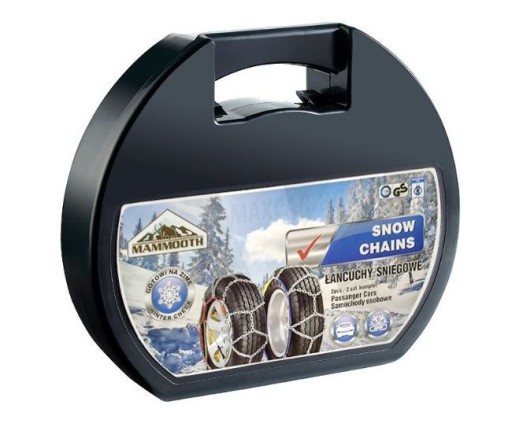 Ланцюги протиковзання. легковий автомобіль мамонт великий