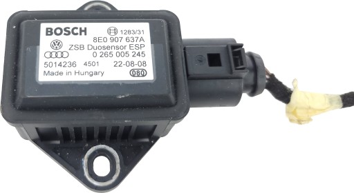 AUDI A8 D3 LIFT module control unit sensor SENSOR ESP 8E0907637A
