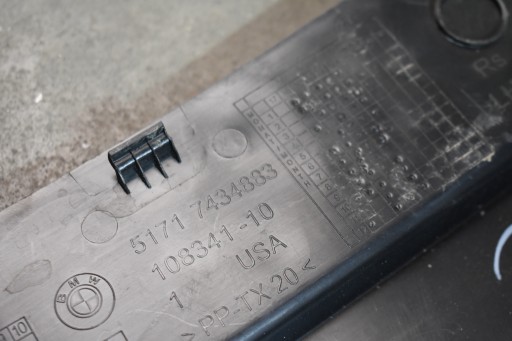 IDEALNE Wasserkastenabdeckung Wasserkasten rechts BMW G05 G06 1