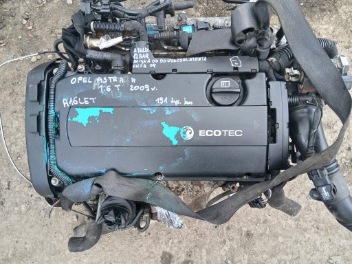 OPEL ASTRA INSIGNIA 1.6 T TURBO 2009 A16LET engine complete KPL 191 TYS