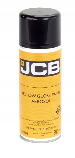 4220/0406 - JCB фарба спрей оригінальний JCB екскаватор навантажувач JCB