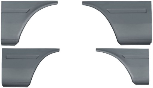 A2205420717 - REAR THRESHOLD PR LE MERCEDES SPRINTER 95 SHORT ZINC