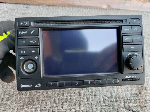 NISSAN QASHQAI J10 LIFT RADIO navigacija