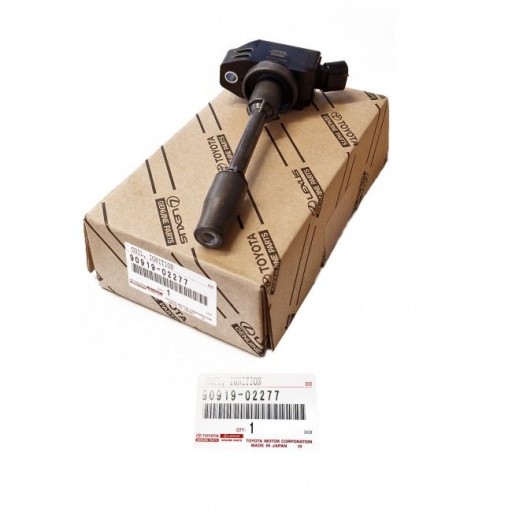 Катушка зажигания toyota gr yaris 90919-02277 оригинал