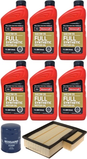 MOTORCRAFT 5W30 + ФИЛЬТРЫ FORD TRANSIT 3.5 15-19