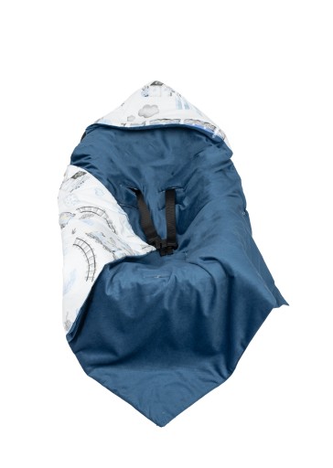 КОВДРА З КАПЮШОНОМ НА АВТОМОБІЛЬНЕ СИДІННЯ