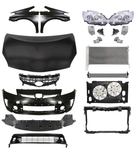 4386 - Toyota Prius 12-15 Ремень капота, бампера и крыла