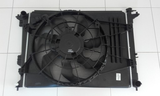 25310A4050 25380A4000 - Комплект радиаторов + вентилятор, водяной радиатор кондиционера, kia carens iv 1.6 2.0 2013 г.