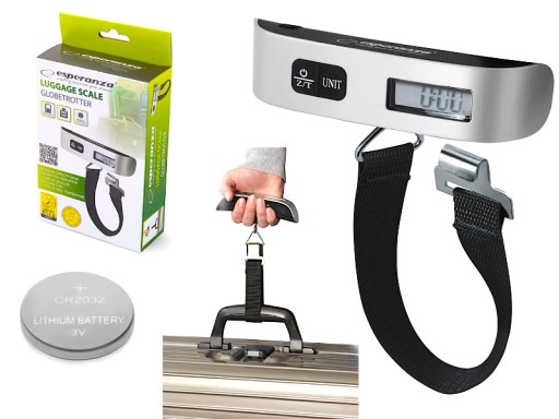 Багажні ваги Esperanza Globetrotter 41-50 кг