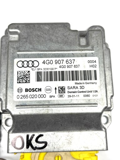 AUDI A6 S6 C7 A7 4G module control unit SENSOR PRZYSPIESZENIA 4G0907637
