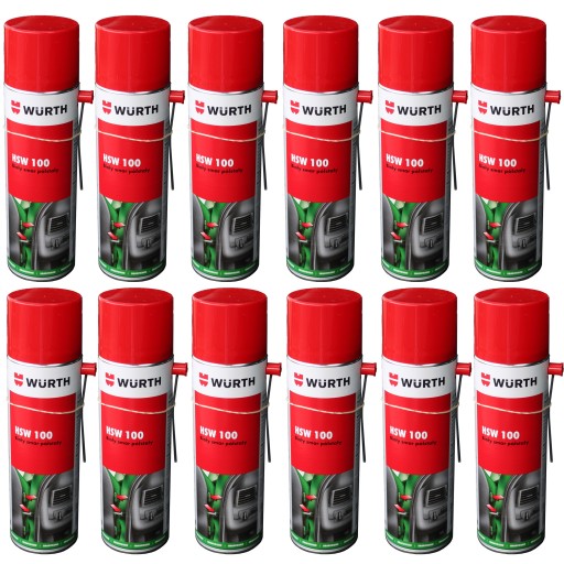 Wurth Біла Напівтверда мастило HSW - 100 для автомобіля