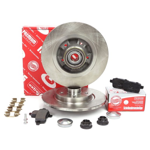 Диски колодки задние RENAULT GRAND KANGOO (KW0/1_)