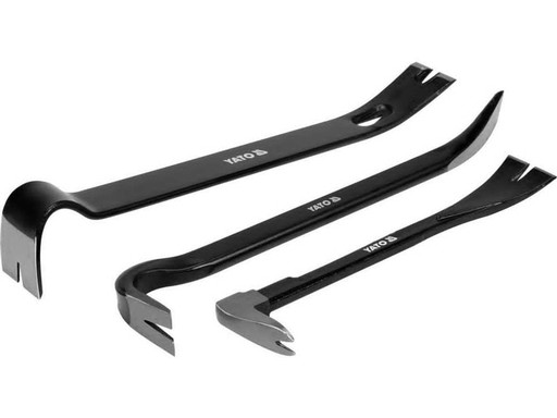 YATO НАБОР ЛОМ С ЭКСТРАКТОРАМИ УГЛЕРОДИСТАЯ СТАЛЬ 3EL.