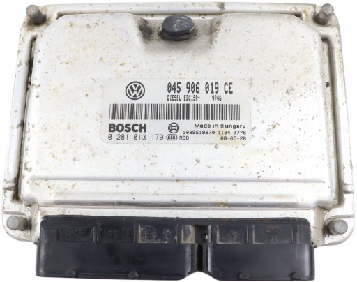SKODA FABIA II computer control unit of the engine 1.4 TDI 045906019CE
