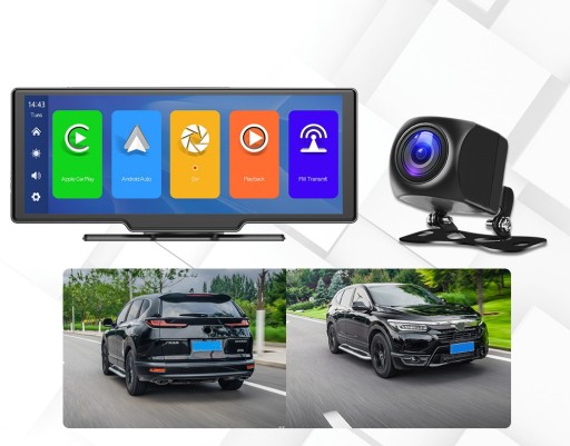 Автомобильный видеорегистратор GPS навигация Carplay WiFi