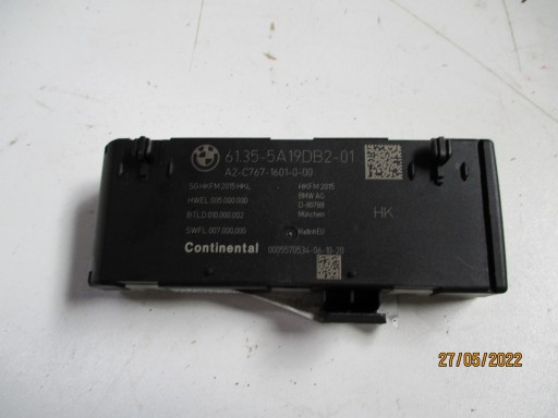 Module Unité de contrôle du capot BMW G20 G30 G11 5A19DB2