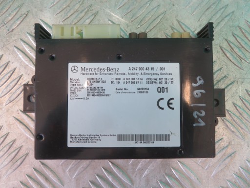 module control unit KOMUNIKACJI MERCEDES SPRINTER W906 22R A2479004315
