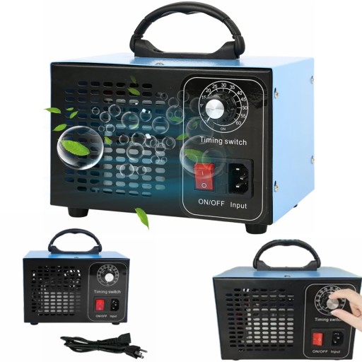 Профессиональный генератор озона 100 Вт Озонатор удаляет бактерии, вирусы и запахи.