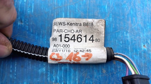 Câblage PDC Pare choc Arrière CITROEN C3 2016-> 4 PDC