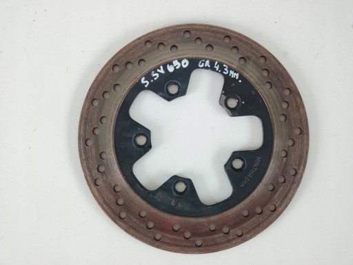 123458691 - SUZUKI SV 650 гальмівний диск задній