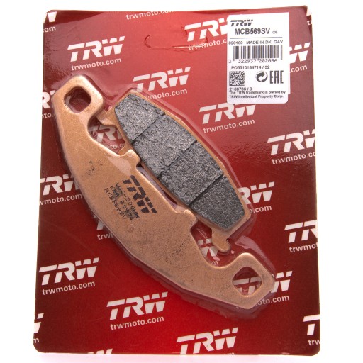 MCB569SV - ТОРМОЗНЫЕ КОЛОДКИ TRW KAWASAKI ER-5 97-00 ПЕРЕДНИЕ