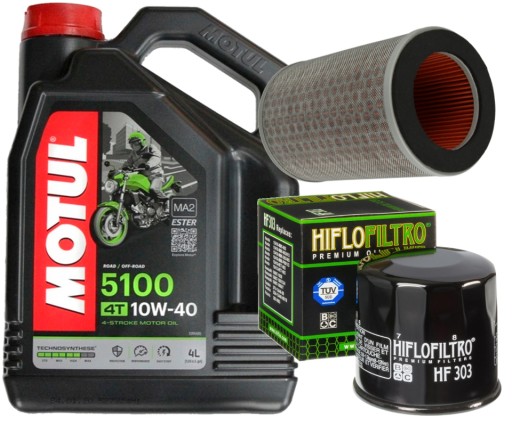 HF303 МАСЛО MOTUL ФІЛЬТРИ HONDA CB 600 HORNET 98-03