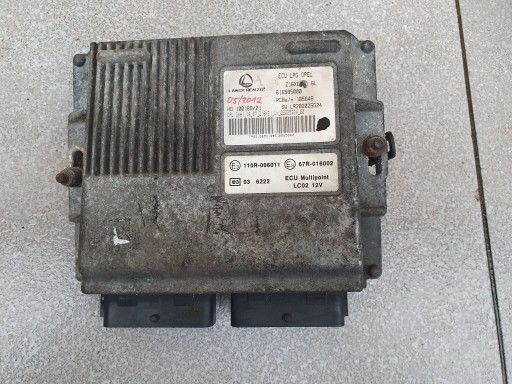 110R-006011 - КОМП'ЮТЕР ГАЗОВИЙ КОНТРОЛЕР OPEL LANDI RENZO