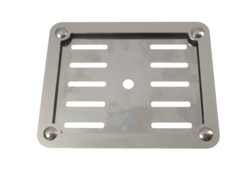 РАМКА НОМЕРНОГО ЗНАКА ГЛАДКАЯ МЕТАЛЛИЧЕСКАЯ