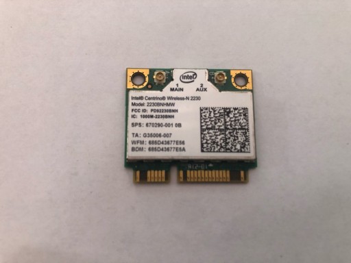 KARTA WIFI SIECIOWA INTEL 2230BNHMW