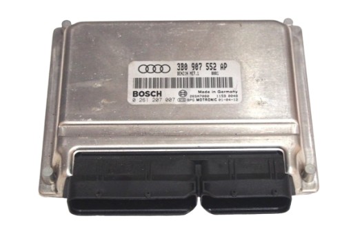 Комп'ютер контролер двигуна audi a6 c5 2.4 3b0907552ap 0261207007