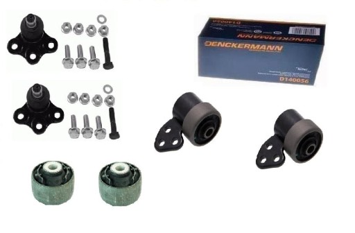 A03338 - ВТУЛКИ ВАЖЕЛЯ УПРАВЛІННЯ БОЛТ OPEL CORSA C COMBO ПЕРЕДНІЙ