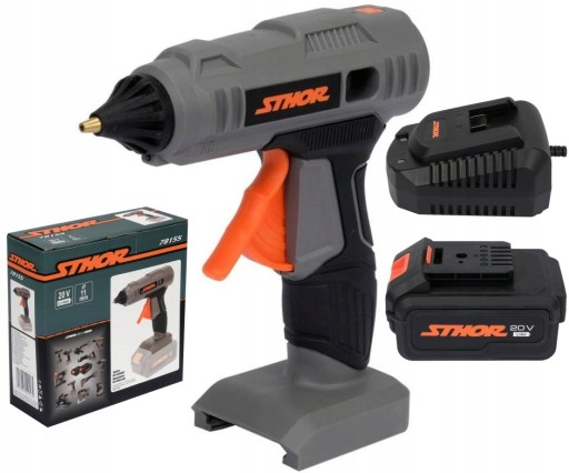 11ММ АКУМУЛЯТОРНИЙ КЛЕЄВИЙ ПІСТОЛЕТ. 20В СТОР +4Аг