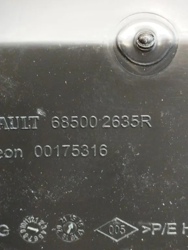 Renault Kadjar pretinac suvozača suvozača 685002635R