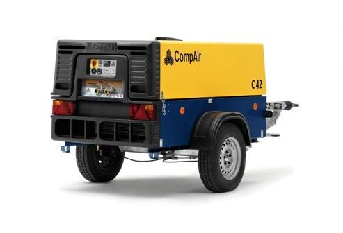 Compair c42 ємність компресора дизельного гвинта 4,2 м3/хв