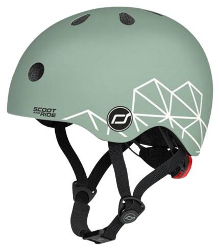Шолом Scoot \u0026 Ride Green Lines розмір XXS