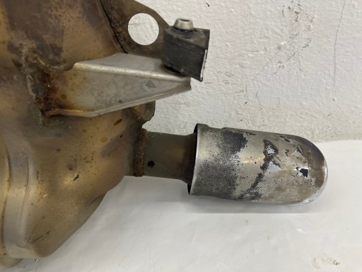 muffler, exhaust KONCOWY left AUDI A6 C7 4G A7 2.8 TFSI 4G0253611C