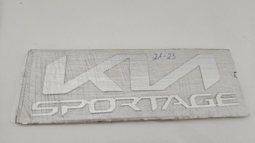 KIA SPORTAGE 2021-2023 ЭМБЛЕМА ЗНАЧОК НАДПИСЬ ЗАДНЯЯ