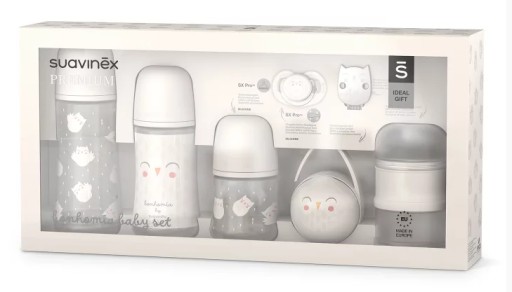 SUAVINEX BONHOMIA СТАРТОВИЙ НАБІР LAYETTE 0M+ БЕЖЕВИЙ